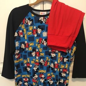 LuLaRoe Disney Randy with leggings